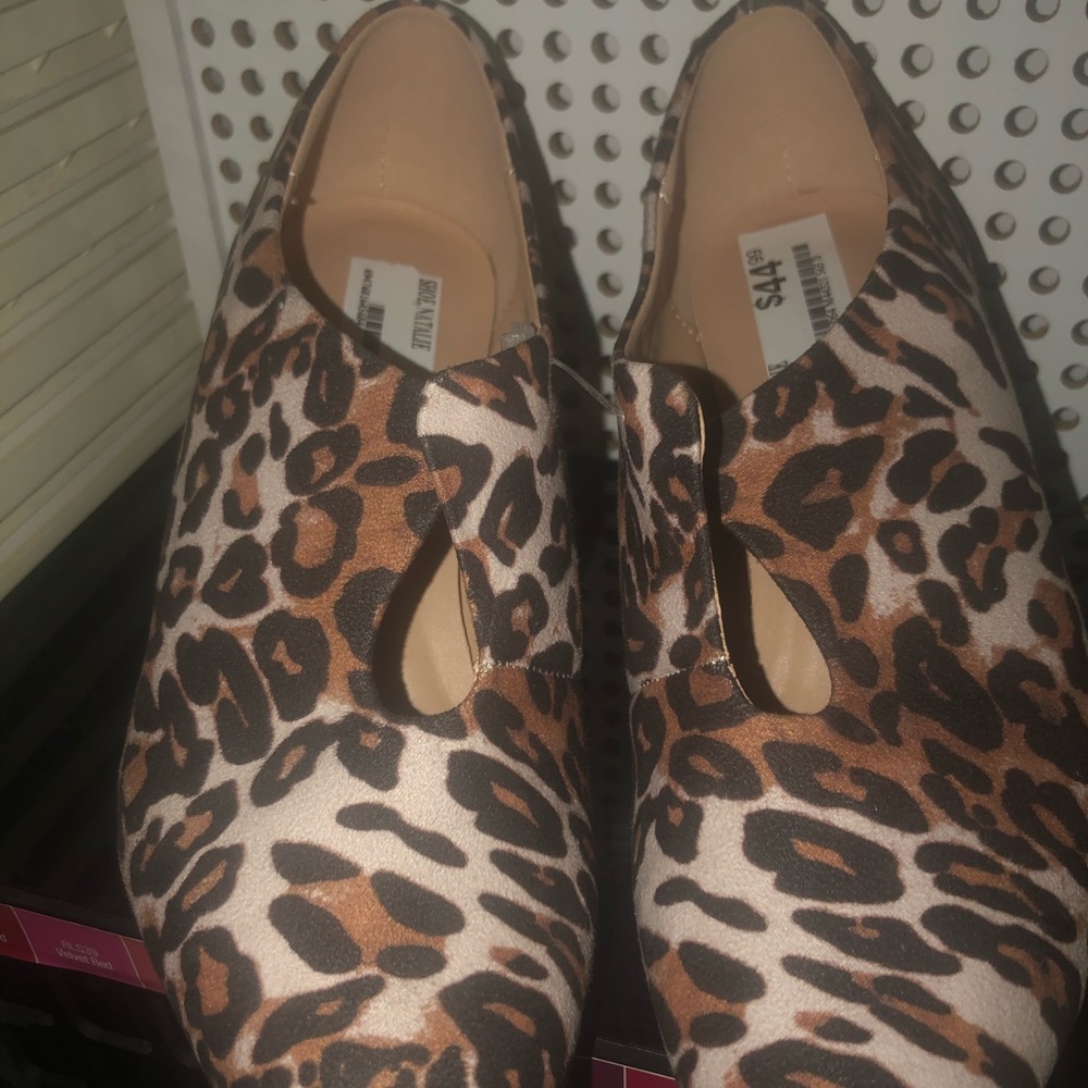 Leopard print shoes